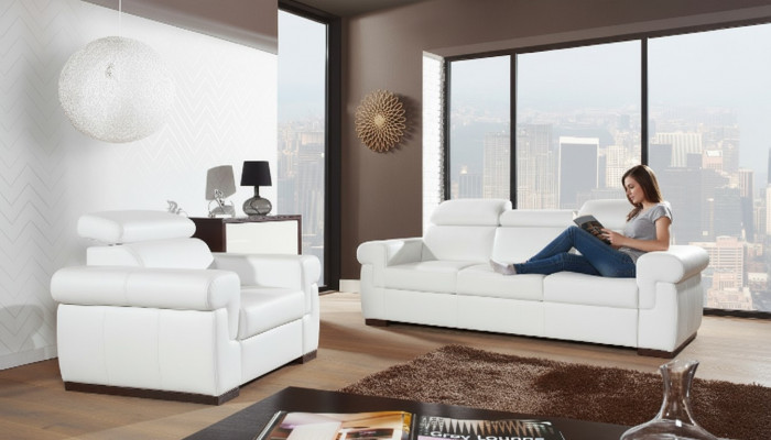 Echtlieder Sofagarnitur 3+1 Sëtz Modern Sofa Couch Design Polster Garnitur Set