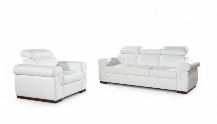 Echtlieder Sofagarnitur 3+1 Sëtz Modern Sofa Couch Design Polster Garnitur Set