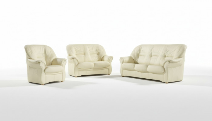 Sofa 3 Sëtzer Design Sofas Polster Couchen Lieder Relax Dekor Modern Sëtz.