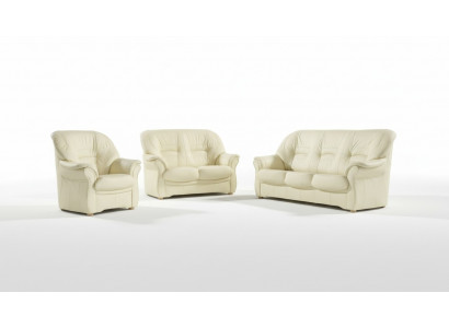 Sofa 3 Sëtzer Design Sofas Polster Couchen Lieder Relax Dekor Modern Sëtz.