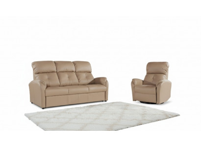 Design Sofa 3 Sëtzer Sofa Polstersofa Dräisëtzer Modern Couchen