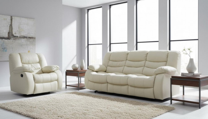 Verstellbar Sofagarnitur Elektresch Foussstëtzen Lieder Canapé Sofa Kino
