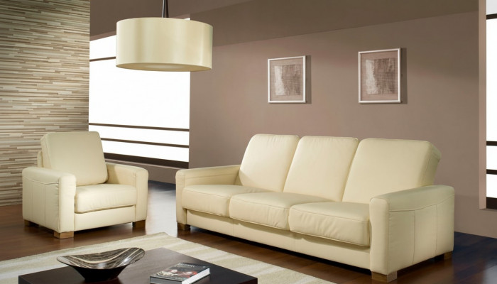 Canapé-Set 3+2+1 Sëtzer Set Design Canapéën Polster Relax Sofaen Lieder