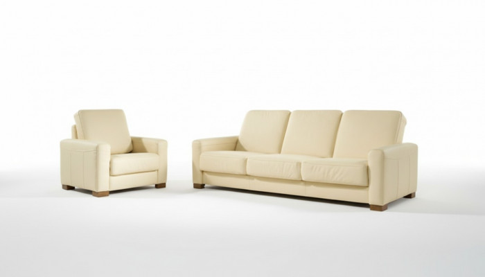 Canapé-Set 3+2+1 Sëtzer Set Design Canapéën Polster Relax Sofaen Lieder