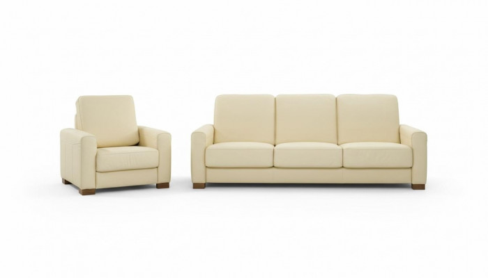 Soffagarnitur 3+1+1 Sëtzer Set Design Sofasen Polstercouchen Lieder Relax Modern