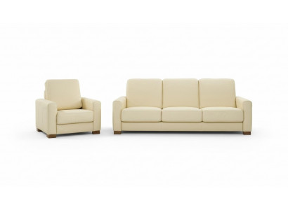 Soffagarnitur 3+1+1 Sëtzer Set Design Sofasen Polstercouchen Lieder Relax Modern