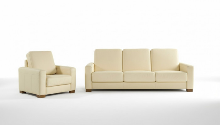 Sofa Garnitur Modern 3+1 Set Design Sofaen Polster Couchen Lieder.