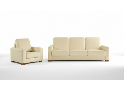 Sofa Garnitur Modern 3+1 Set Design Sofaen Polster Couchen Lieder.