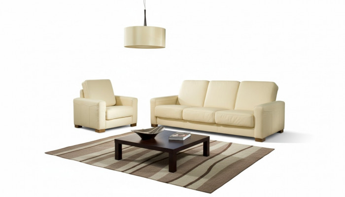 Klassesch Drësëtzeger Couch Lieder-Sofa Couch Pult Sofa 3 Sëtz Lieder