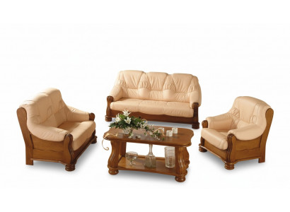 Sëtzkombinatioun 3+2 Plaz Klassesch Wunnlandschaft Sofas Couch Polsteren