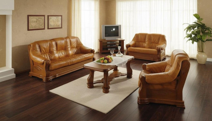 Klassesch Sofas Zweisitzer Sofa 2 Sëtz Couchen Polster Nei (ouni 3+1 Sëtz)