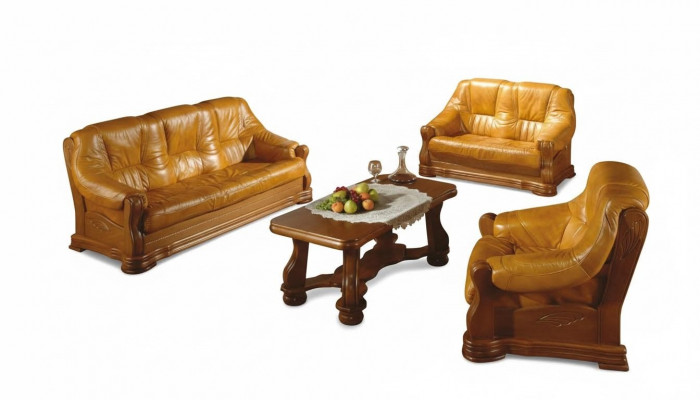 Klassesch Sofas Zweisitzer Sofa 2 Sëtz Couchen Polster Nei (ouni 3+1 Sëtz)