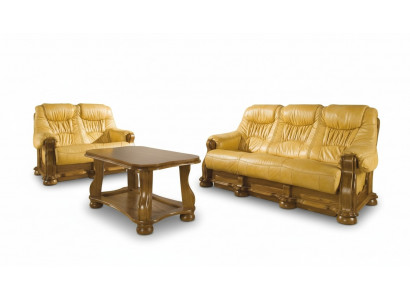 Sofagarnitur 3+1 Sëtz Klassesch Wunnlandschaft Sofa Couch Polster