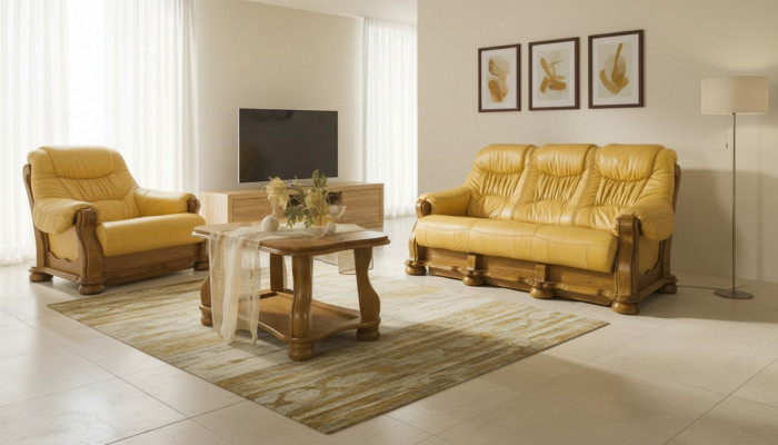 Zweisëtzer Sofa 2 Sëtzer Klassesch Sofae Polster Nei Couchen (ouni 3+1Sëtzer)