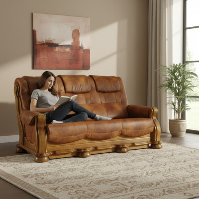 Sofasëtzt 3+2+1 Sëtzer Klassesch Wunnlandschaft Sofasen Canapéen