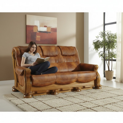 Sofa Set 3+2 Sëtzer Klassesch Sofaen Wunngarnitur Sofae Polsterung