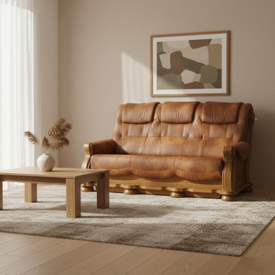 Sofa Set 3+2 Sëtzer Klassesch Sofaen Wunngarnitur Sofae Polsterung