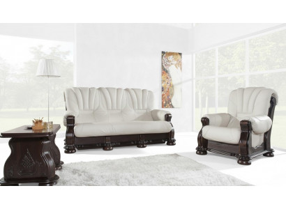 Sofagarnitur 3+2+2 Sëtzer Klassesch Canapéen Wunnlandschaft Sofen Gepolstert Nei