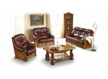 Sofagarnitur 3+2+2 Sëtzer Klassesch Wunnlandschaft Sofasen Canapéën Polster