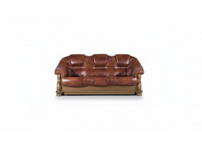 Klassesch dräisëtzeger Couch-Sofaen gepolstert Sofa 3 Sëtzer Lieder Couchen