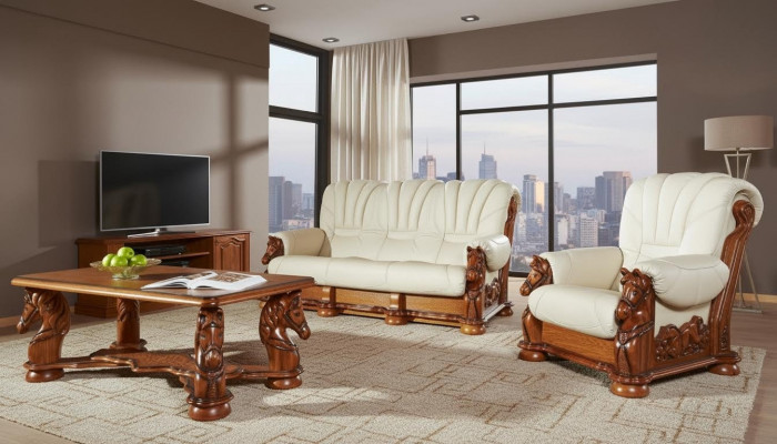 Klassesch Zweisëtzer Couchen Sofa Polstersofa 2-Sëtzer Lieder Deko Couchen