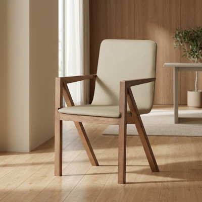 Design Stull Fauteuil Holz Stillen Eeschter Handaarbecht Lounge Club Fauteuil Lehn Stillen