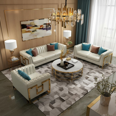 Garnitur Canapé Këssen Lieder Sofa Couchen Këssen Sëtz 2+1 Designer
