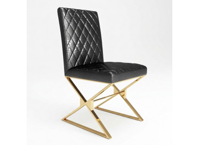 Stull 1x Iesszëmmer Clubstill Polsterstull Fauteuil Metall Lounge Designer Nei