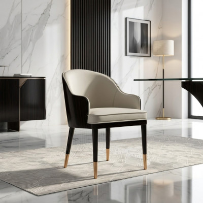 Stull 1x Iesszëmmer Gepolsterten Stull Fernseh Lounge Club Lieder Textil Sëtz Sessell