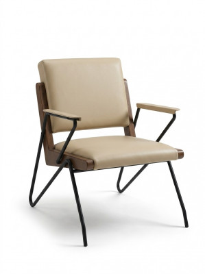Club Lounge Sëtzpolster Sofa 1-Sëtzer Fernseh Neit Lieder Still Designer