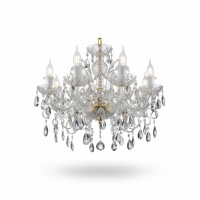 Edel Design Luucht Mat Kristallsteng Käerzenhirst Luuster Luuchten Plafongsliichter
