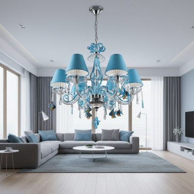 Bohemia Modernen Krouneluchter Luucht Deckenluuchten Krouneluchter Kristall Blo Lamp