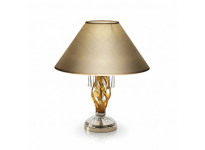 Kristalllampe Büroslampe Dësch Elite Böhmem Fouss Nuetsdësch Nei