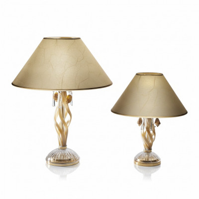 Dëschlampe antiken Stil Krounlüster Dëschtlampe Luucht Luuchten Kristallluuchten