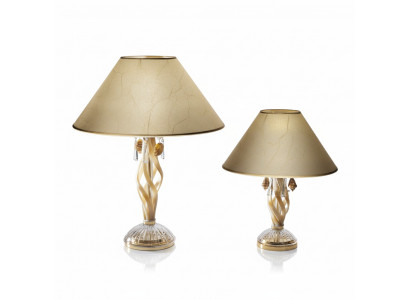 Dëschlampe antiken Stil Krounlüster Dëschtlampe Luucht Luuchten Kristallluuchten