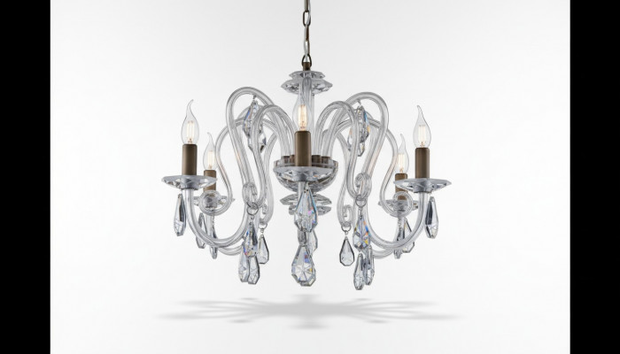 Kristallkronlecheren Hängeleucht Deckenleucht Bohemia vu Lampe