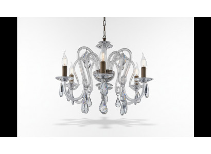 Kristallkronlecheren Hängeleucht Deckenleucht Bohemia vu Lampe