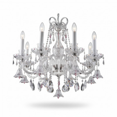 Kristall Lüster Hänksluucht Lampe Bohemia Plafongsliicht
