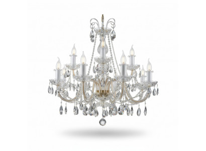 Lampe Hängeleuchte Luchter Lampe Plafong Luuchten Bohemia Kristall