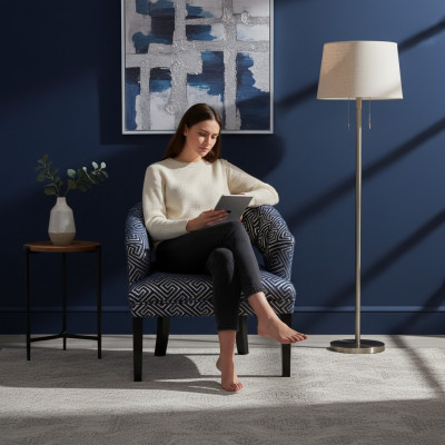 Chesterfield Design Still Set Stoffpolster Hotelgrupp 4x Set