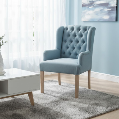 Grouss Chesterfield Fauteuil-Set Designer Still Luxus Sëtzmiwwel 4er Set