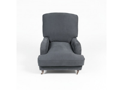 Sessel Club Lounge Designer Deko Stull Polstersofa 1 Sëtzer Relax Fernseher