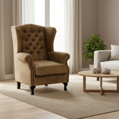 Ohrensessel Still Fernseh Stull Polstersofa Relax 1 Sëtz Chesterfield
