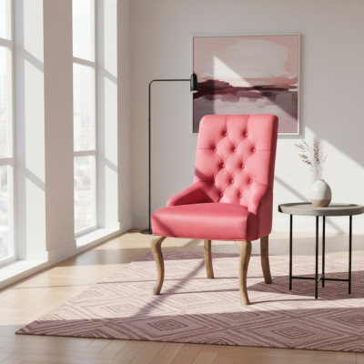 Roude Chesterfield Designer Stull Luxus Liederstull Barstillen Polster Sëtzer
