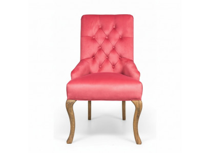 Roude Chesterfield Designer Stull Luxus Liederstull Barstillen Polster Sëtzer