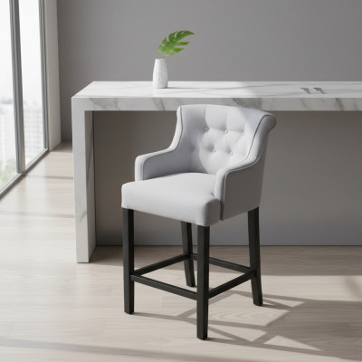 Grouss Barhocker 2-er Set Barstühlen Bar Chesterfield Stühlen Designer Garnitur
