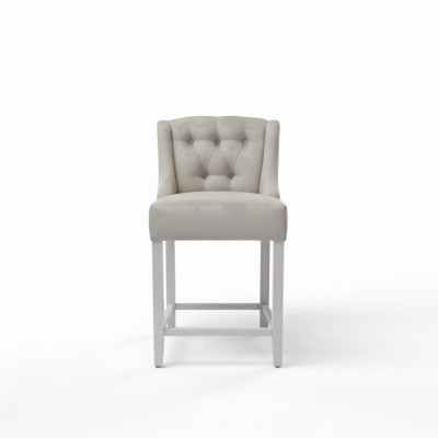 Exklusiv x4 Chesterfield Barhocker Barstill Stoffsëtz Designer 4er-Set
