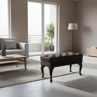 Hocker Chaiselounge Fousshocker Bäistellhocker Ottomane Sëtzbank Chesterfield
