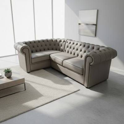 Chesterfield Ecksofa Polstersofa Eckgrupp Polster Sëtzer Eck Sofas
