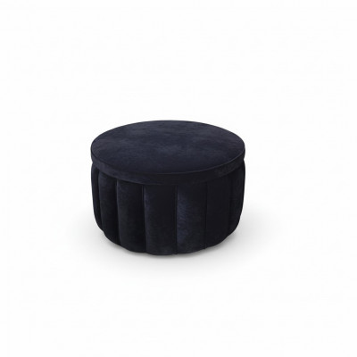 Pouf Ronn Chesterfield Fousshocker Polsterhocker Sëtzocker